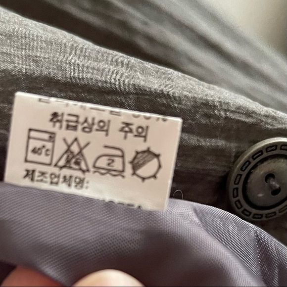 Vintage Lim’s Lady’s Casual Wear Lightweight Gray/Charcoal Buttoned Jacket M/L - Picture 9 of 9